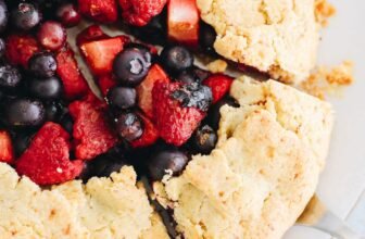 Almond Flour Berry Galette – The Healthy Maven