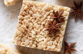 Brown Butter Chai Rice Krispie Treats