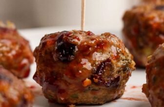 Juicy Thanksgiving Meatballs Recipe – Fit Foodie Finds