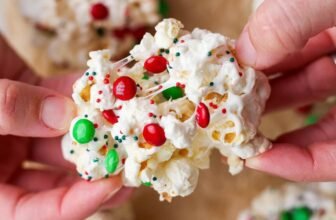 Easy Christmas Popcorn Recipe – Fit Foodie Finds