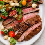 Seared Balsamic Steak Caprese – Fit Foodie Finds