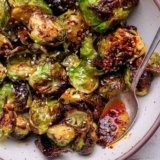 Chili Crunch Brussels Sprouts Recipe