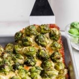 Parmesan Crusted Brussels Sprouts – Fit Foodie Finds