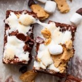 Protein S’mores Brownies – Fit Foodie Finds