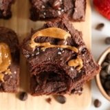 Best Healthy Brownies (super fudgy!)